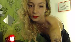 AmBITCHious hot slut in nurse costume