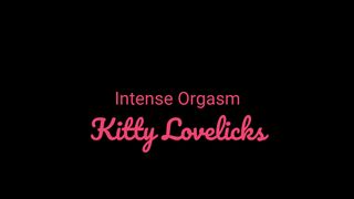 Kitty Lovelicks amazing skin fucks the pussy