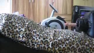 SexyJenJen hot bitch punches holes with fingers