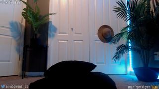 oliviaowens openwork schoolgirl ?? ?Ŀ magically pulls pussy