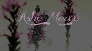 Ashe Maree cute pussy fucked with a dildo