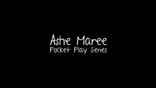 Ashe Maree naughty lady fingering pussy in nature