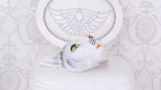 Nancy naughty bitch caresses natural tits