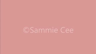 Sammie Cee hot blonde girl masturbates cunt