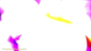 AnastaxiaLynn appetizing slut furiously shoves vegetables in her cunt