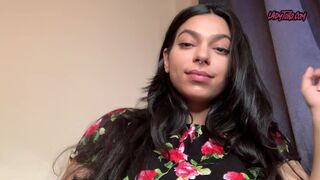 LadyToro busty slut gets fucked while standing with cancer