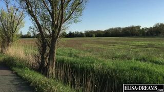 Elisa_Hotwife hot bitch fucks herself with a phallus