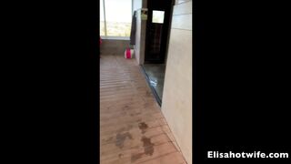 Elisa_Hotwife charming babe masturbates with sex toy