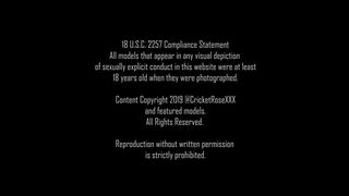 CricketRose Bitch on