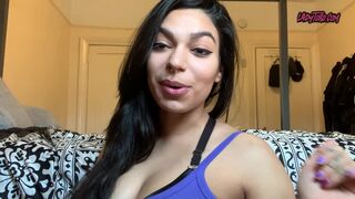 LadyToro shrew priestess passionately caresses pussy