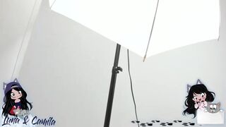 lunaycamila charming slut fucks both holes