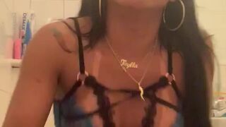 aylla gatina Onlyfans Wet brunette