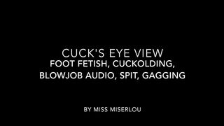 MissMiserlou busty lady masturbates shaved pussy