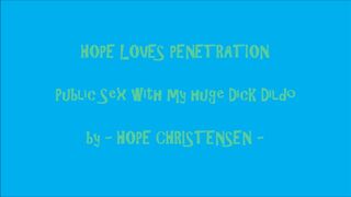 H??pe Pen??trati??n_90 blissful female fucks pussy with phallus