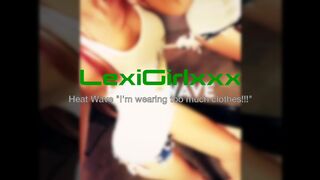 LexiGirlxxx juicy slut fucks pussy with phallus