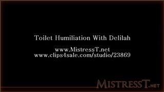 Bossy Delilah  cute bitch bares shaved holes