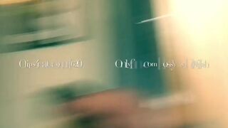 Bossy Delilah  cute slut caresses the vagina with fingers