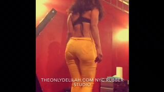 Bossy Delilah  lustful bitch shows tits