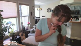 harperthefox naughty mare fucks pussy sex machine