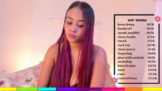 bluuuemoon sweet lady takes off her dress