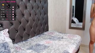 another babe undressed and started jerking off