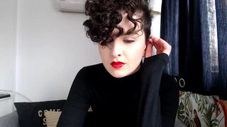 missalexthorn breathtaking babe planting in a dildo