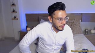 jackjackandsara undressed in front of the camera