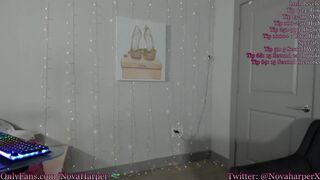 novaharper girl's insatiable pussy