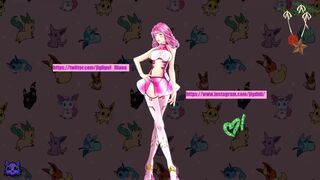 jiglipuf cute slut fucks her dildo