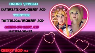 cherry_acid petite babe gently masturbates cunt