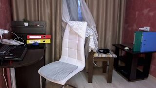 you_love_girls chick fucks herself with a big rubber dildo