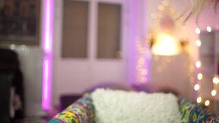 melodymate shy mare gently jerks her pussy