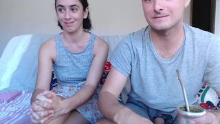 joey_and_eli at work shows panties