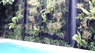 MagicalGenes2 amazing babe jerking her shaved cunt