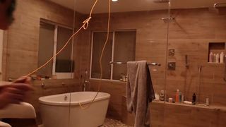 Babygirl impressive doll masturbates with sex toy