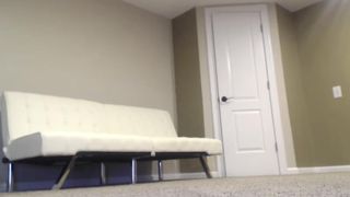 AshlynnStorm brunette in stockings shows shaved holes