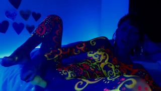 mariewana the stubborn cock masturbates passionately pussy