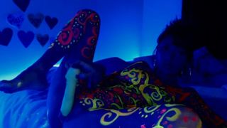 mariewana the stubborn cock masturbates passionately pussy