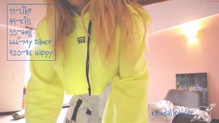 kendalltyler amazing chick masturbates shaved pussy