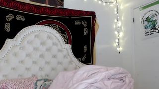 LittleViv sexy chick sucks dildo