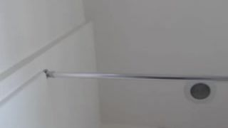 BIRTHDAYPEEP cute babe caresses her shaved cunt