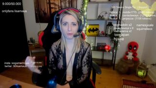 kimilee22 shows off her milking