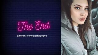 elenalooove beautiful chick takes off her underwear