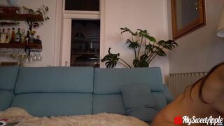 mysweetapple hot  private  with a toy
