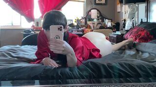 Natalie Mars onlyfans shy slut caresses shaved cunt