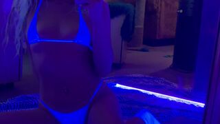 Khloe Kapri onlyfans green haired sweater cuddles