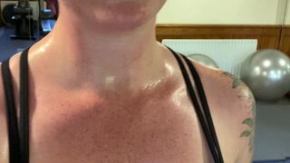 zaradurose onlyfans beautiful model caresses big tits