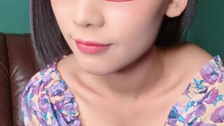 eri_kitami cute slut jumps on a dildo