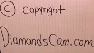 Diamond_James flawless shows her dresses and underwear