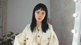 luna_ai caresses gorgeous boobs